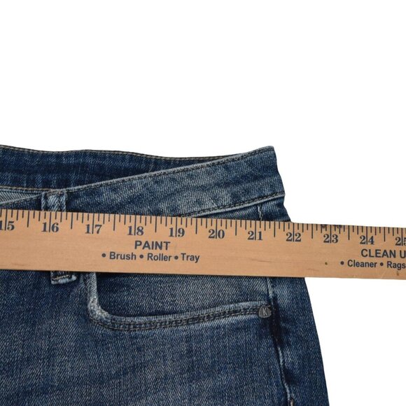 KUT Reese Jeans 20W Ankle Raw Hem Straight Fit - Picture 9 of 9